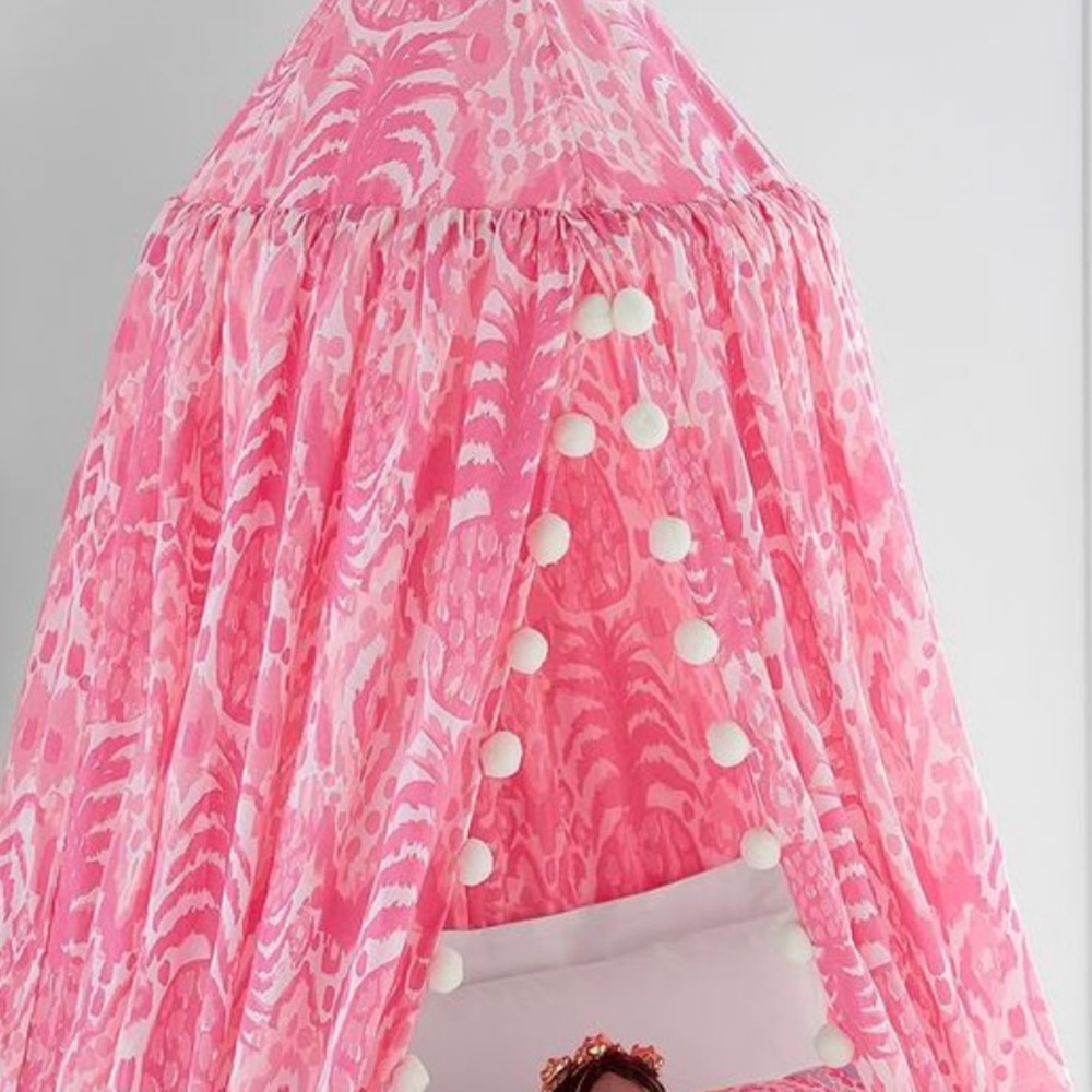 Lilly Pulitzer for Pottery Barn Kids Pink Canopy Tent